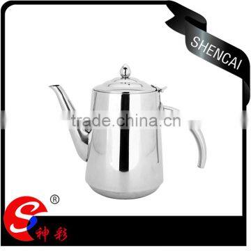 Unique design 200L stainless steel coffee pot/water pot