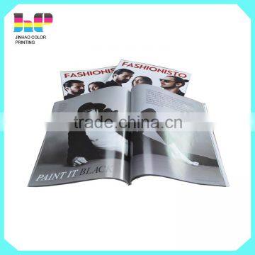 2015 high quality fashional magazine printing