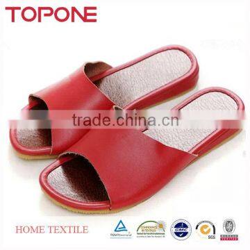 2014 Cheap Wholesale Leather Slippers For Men And Women