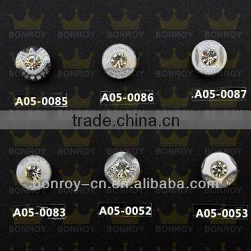 big rhinestone button covers from China button factory