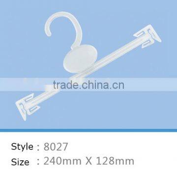 transparent plastic clothes hanger for lingerie