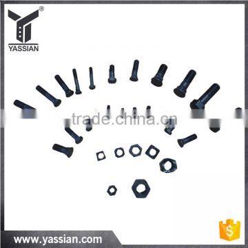 YASSIAN low price professional bulldozer track pad bolts nuts