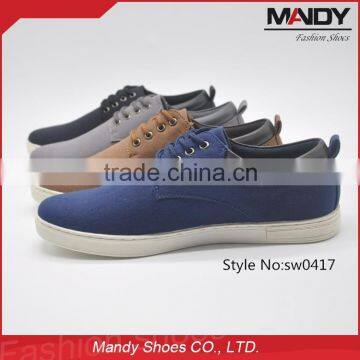 2016 China supplier comfort shoes men casual canvas shoe wholesale