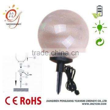 outdoor garden led glowing ball lamp/ grass lighting ball/ globe light garden