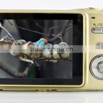 Microphone Face Detection Multifunctional wholesale 3X digital zoom 14MP and 2.7"TFT with DC-K05