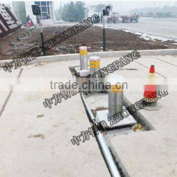 Best selling LED Stainless steel Hydraulic Automatic retractable Traffic safety Road Bollard