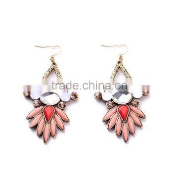 Fashion Earring, Custom Resin Zircon Earring, PT1427