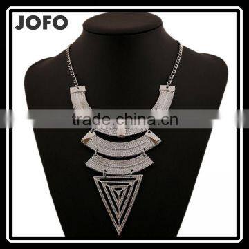 2016 Hot Vintage Geometric Triangle Jewelry Making Supplies Necklace