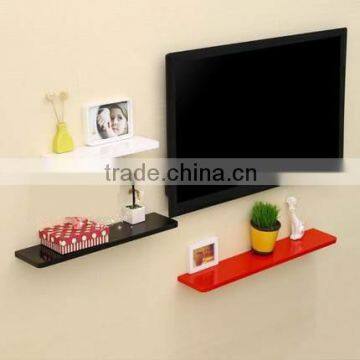 2015 Melamine Faced MDF Decorative Wood Shelf Bracket With Hidden Bracket MDF Wall Commodity Shelf photo-2