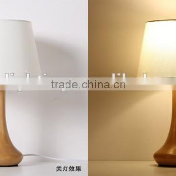 LED Wood table lamp JK-879-18 wooden base Table Lamps & Reading Lamps LED Wood table Light