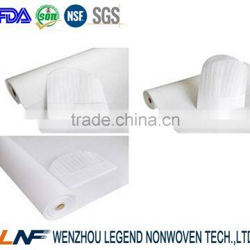 Optical White Chef Hat Nonwoven Fabric