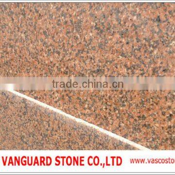 Xinjiang red granite small slabs, dark red, the ligher red, the cheaper