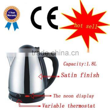 Hot Sale Kitchen Appliances Stainless Steel Electric Kettle Electric Tea Kettle