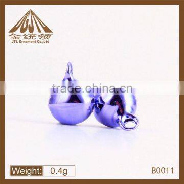 8mm 10mm 14mm colorful brass small metal bells for sale