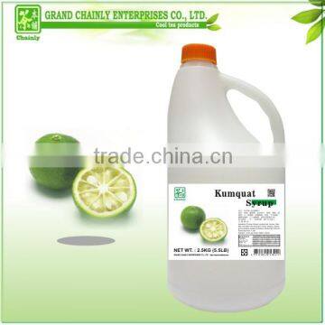 Kumquat Juice Concentrated Juice Products For Boba Tea Shop