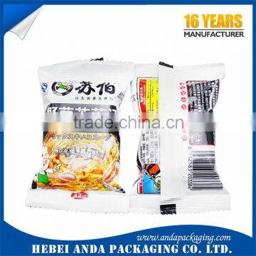 Moisture Proof Heat Sealable Soup Food Packaging Sachet Bag