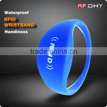 Printed Silicone Wristbands RFID Model for Festivals