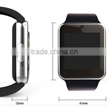 2016 Wholesale Top Selling GT08 Smart Watch With SIM Card ,MTK 6260A IOS Bluetooth Smart Watch GT08 VS DZ09 Android Smart Watch