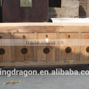 Chinese Antique drawers natural Cabinet