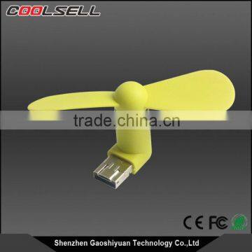 Top Selling Super Mute OTG Mini Fan Mini Portable Small Usb Fan For Android Phone photo-6