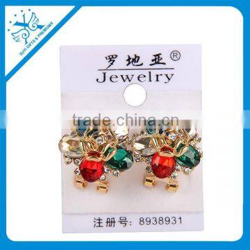 funny earrings High quality colored stud earrings