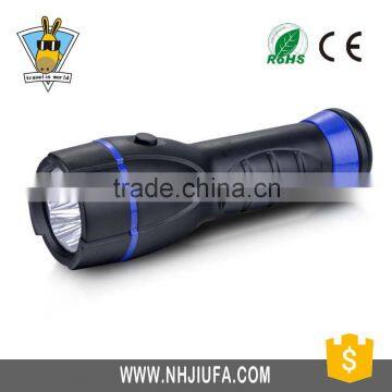 JF rubberized waterproof plastic light,high power 5 LED flashlight torch,plastic led flashlight                        
                                                Quality Choice