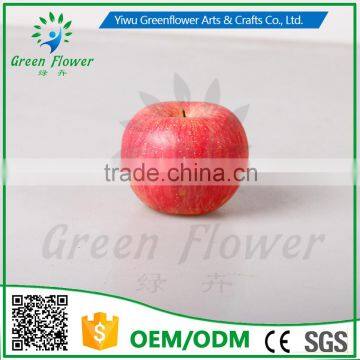 Greenflower 2016 Wholesale 8cm EPS Artificial fruit red apple handmade China for fruit store supermaket decoration