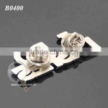 Rhinestones Souvenir Brooch Zinc Alloy Silver Color Crystal Badge Metal Custom Letter Lapel Pin photo-3