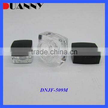 High Quality Loose Powder Jar With Rotating Sifter With Black