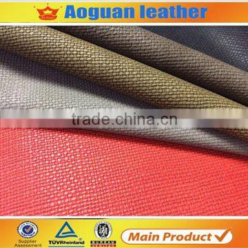 2016 new arrival rexine leather for shoe making material A6686