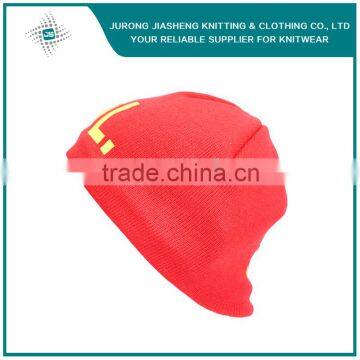 Customized Rubber Logo Knitted Hat