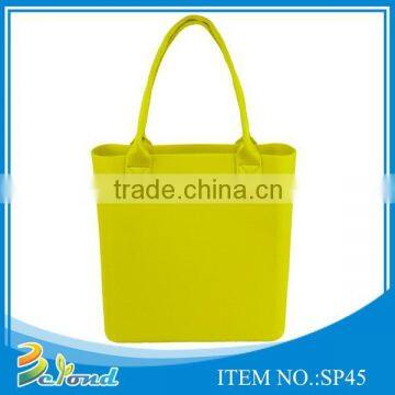 High quality custom fashion ladies silicone shopping bag