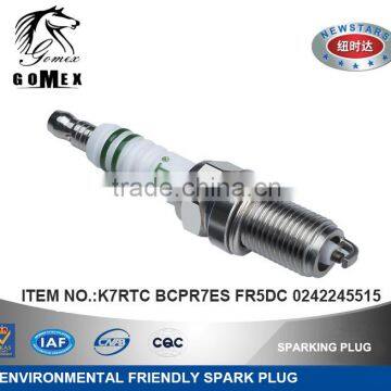 AUTO SPARK PLUG K7RTC BCPR7E BCPR7ES BKR7E FR7DC with Original Factory Quality                        
                                                Quality Choice
                                                    Most Popular