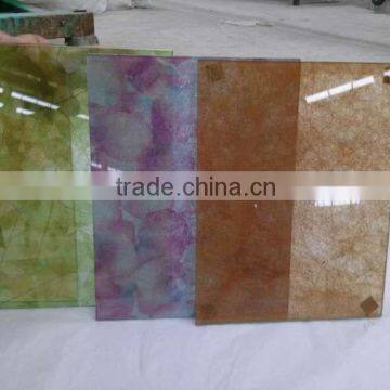 silk laminated glass