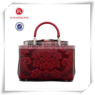 Most Popular Factory Direct Designer Genuine Leather Handbag