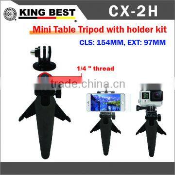 KING BEST CX-2H New products 2016 sport camera acessories for GOPROS multifunction tripod kit