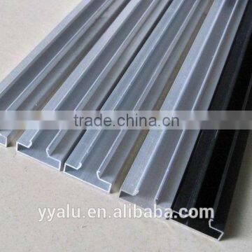 aluminum profile for slatwall profile display/ factory price