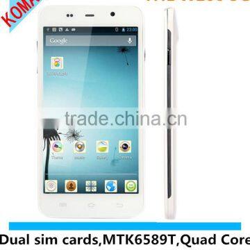 KOMAY MT6589T Quad Core Smartphone THL W200 with 5.0 inch HD 1280x1720 Screen RAM 1GB MT6589T Quad Core Mobile Phone