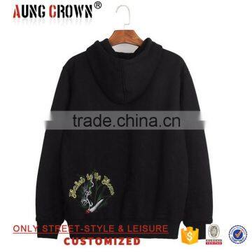 2016 New Style Small Quantities Custom Zip Up Hoodies photo-2