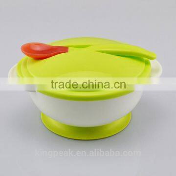 2016 Best Selling Spill Proof Suction Baby Bowl/Baby Sucker Bowls/Anti-Tipped Suction Training Bowls/Stay Put Suction Bowls