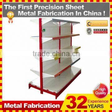 Kindle Professional Customized hardware display metal display rack/metal retail display shelf/grocery store shelf display