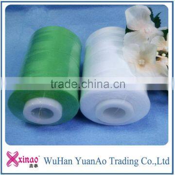 china 100% polyester sewing thread 5000m wholsale on 