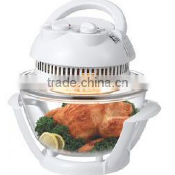 3.5L Glass Halogen Oven electric pizza oven with CE GS CB RoHS LFGB approval