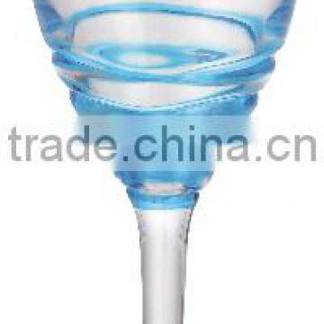 Plastic Swirl Wine Glass Plastic swirl Tumbler Plastic Goblet Win Glass