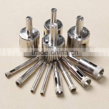 Glass diamond electroplated Hole Saw Bit for marble granite tile ceramic porcelain quartz bricks etc.