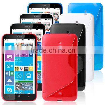 S line Tpu Mobile Phone Case Cover For Nokia lumia 1320