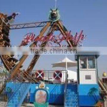 Attraction playground equipment boat amusement machine 40 seats pirate ship for sale