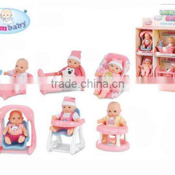 lovely small baby doll simulation newborn baby doll house