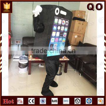 Best Price Outdoor Advertising Walking Lovely Mobile Phone Mascot Costume photo-3