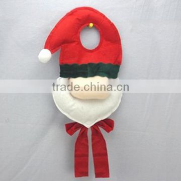 12inch santa and snowman door hanging door decoration for christmas 2015 dropshippping